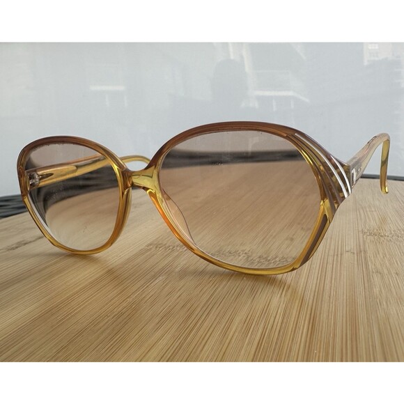 Vintage VIENNALINE 1374 Optyl Eyeglasses 56-15 Austria Retro Funky FRAMES ONLY - Picture 3 of 10
